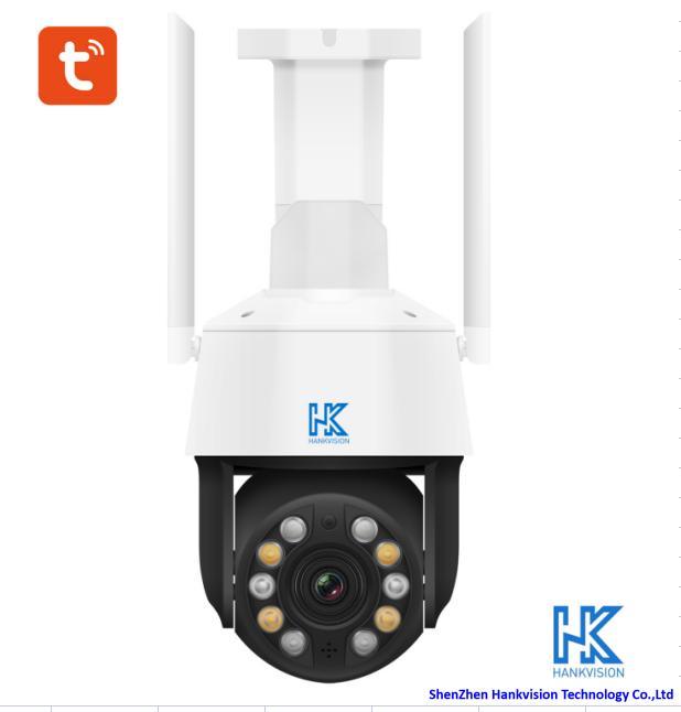 Hankvision 5MP 20X Optical Zoom 4G Wireless Camera with Tuya Smart App